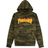 Thrasher Magazine Flame Logo Hoodie - Forest Camo