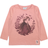 Wheat Anna Leaves Disney T-Shirt - Soft Rouge