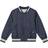 Wheat Alfie Bomber Jacket - Navy Melange