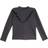 Wheat Rib Ruffle T-shirt - Dark Iron