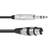 Omnitronic 6.3mm-XLR 2m
