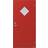 NorDan Bor Salmon 922G Ytterdörr Klarglas S 2570-Y90R V (90x200cm)
