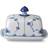 Royal Copenhagen Blue Fluted Plain Butter Dish