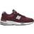 New Balance 991 W - Burgundy with Blue