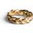 Jane Kønig Big Braided Ring - Gold