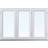 SP Fönster Balans PLUS F3 16-14 Aluminium Sidohängt fönster 3-glasfönster 160x140cm
