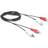 Goobay 2RCA - 2RCA M-F 2.5m