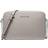 Michael Kors Jet Set Large Saffiano Leather Crossbody Bag - Pearl Grey