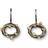ByBirdie Zeus Earrings - Silver/Gold