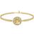 Smykkekæden Tree of Life Bracelet - Gold/Transparent