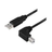 Deltaco USB A - USB B (angled) 2.0 1m