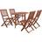 vidaXL 44020 Patio Dining Set, 1 Table incl. 4 Chairs