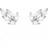 Swarovski Louison Pierced - Silver/Transparent