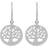 Frk Lisberg Tree of Life Earrings - Silver