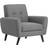 Julian Bowen Monza Armchair 83cm