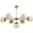 Dar Lighting Bombazine Pendant Lamp ∅ 94cm