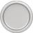 Paper Plate Silver