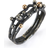 ByBirdie Urban Harlem Buds-3 Ring - Silver/Gold
