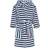 Playshoes Fleece Bathrobe Stripes Maritime - Marine (340130)