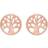 Frk Lisberg Tree of Life Earrings - Rose Gold