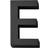 Habo Selection Modern Large House Letter E