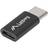 Lanberg 2.0 USB C - USB B Micro M-F Adapter