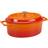 Pentole Agnelli Slowcook Oval with lid 0.4 L