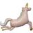 Meri Meri Foil Ballon Magical Unicorn Mylar Beige