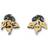 ByBirdie Windsor Bouquet Earrings - Gold