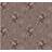 Lim & Handtryck Hovdala blomma - Grey/Brown (x112-23)