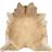 vidaXL Real Cowhide Beige 150x170cm