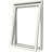 NorDan Ntech Aluminium Vridfönster 3-glasfönster 90x160cm