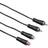 Hama 1 Star Shielded 2RCA - 2RCA M-F 1.5m