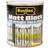 Rustins Quick Dry Satin Black Metal Paint, Wood Paint Black 2.5L