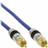 InLine Premium 50 Ohm Coax 1RCA - 1RCA 0.5m