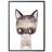 XO Posters Cat with Mask Poster