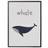 XO Posters Whale Poster