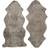 Skinnwille Curly Beige 60x135cm
