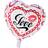 Sassier Foil Ballon Heart | Love | Valentine