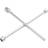 Bahco 4-way Wheel Nut Wrench 17x19x21