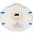 3M Hand Sanding & Power Tool Respirator 8822 FFP2 Valved 3-pack