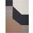 Linie Design Blocchi Multifärgad, Svart, Vit, Rosa 200x300cm