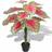 vidaXL Artificial Caladium Plant with Pot Artificial Plant