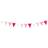 PartyDeco Garlands Bunting Valentines Mix