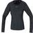 Gore Bike-Wear Camiseta Interior Wear Windstopper Manga Larga Negro Mujer - Black