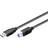 MicroConnect USB A - USB B 3.0 2m