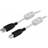 Deltaco Ferrit USB A - USB B 2.0 5m