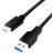 LogiLink USB A-USB C 3.1 (Gen.2) 0.5m