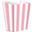 Amscan Popcorn Box Pink/White 5-pack