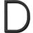 Habo Selection Contemporary Large House Letter D